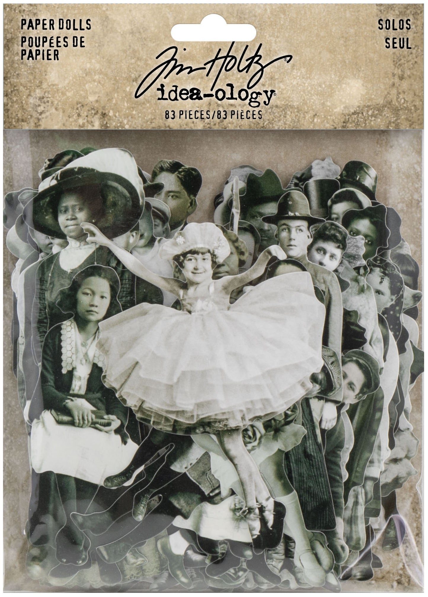 Idea-Ology Paper Dolls Die-Cuts 83/Pkg