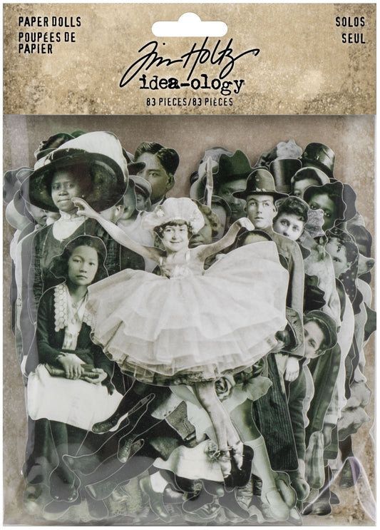 Idea-Ology Paper Dolls Die-Cuts 83/Pkg