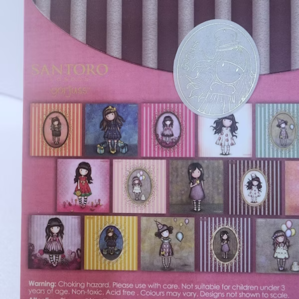 Santoro Character Paper Pack 4 x 4