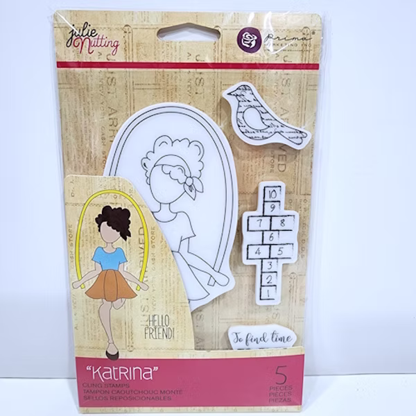 Julie Nutting Cling Stamps Katrina