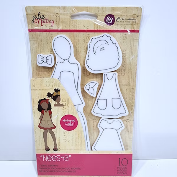 Julie Nutting Cling Stamps Neesha