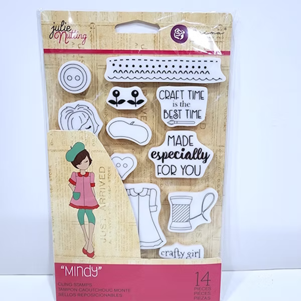 Julie Nutting Cling Stamps Mindy
