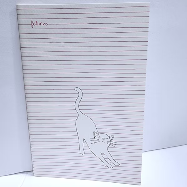 Santoro Red Cat Notebook