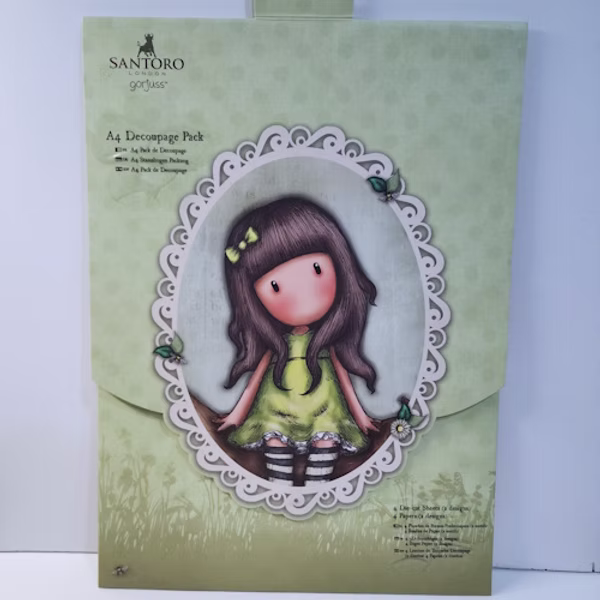 Santoro A4 Decoupage Pack