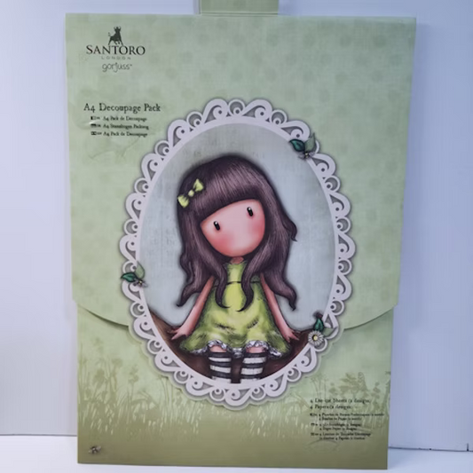 Santoro A4 Decoupage Pack