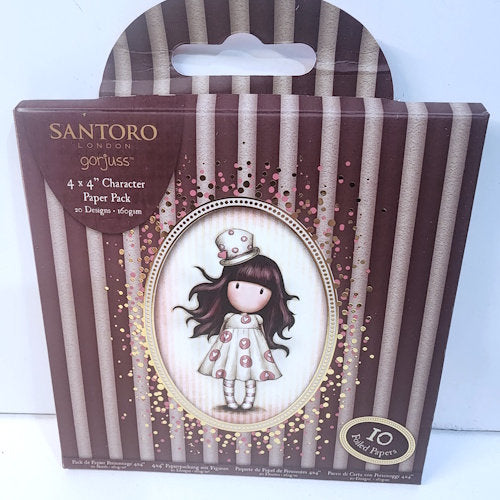Santoro Character Paper Pack 4 x 4