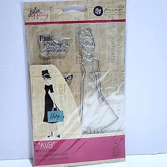 Julie Nutting Clear Stamps Ava
