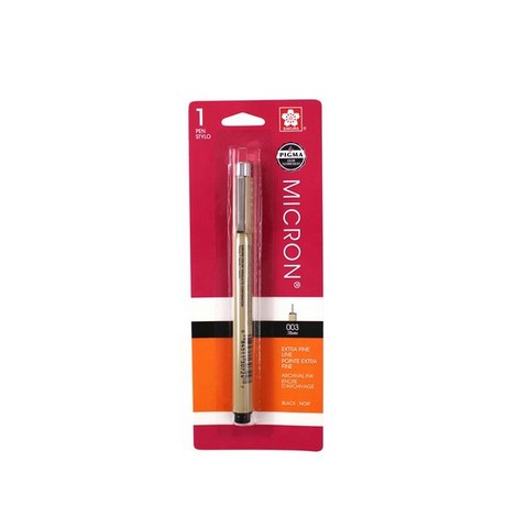 Micron Pen .15mm Black 003