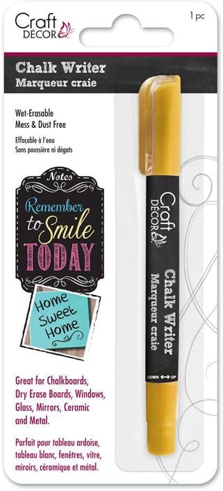 Craft Decor Chalk Writer Gold