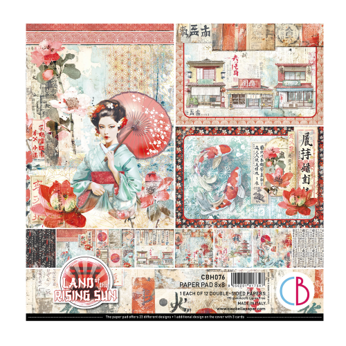 Ciao Bella Land of the Rising Sun 8 x 8 Paper Pack