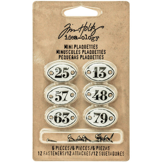 Tim Holtz Mini Plaquettes