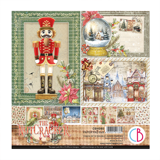 Ciao Bella The Nutcracker 8 x 8 Paper Pack