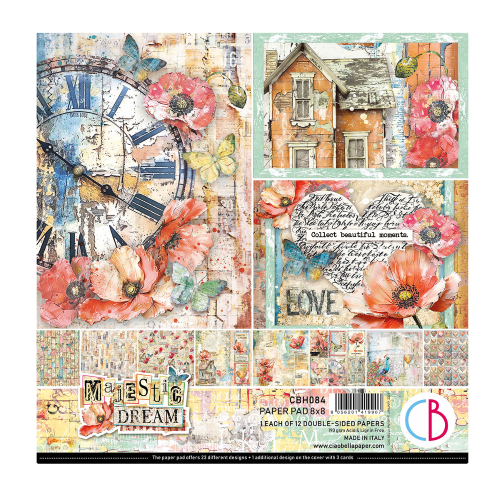 Ciao Bella Majestic Dream 8 x 8 Paper Pad