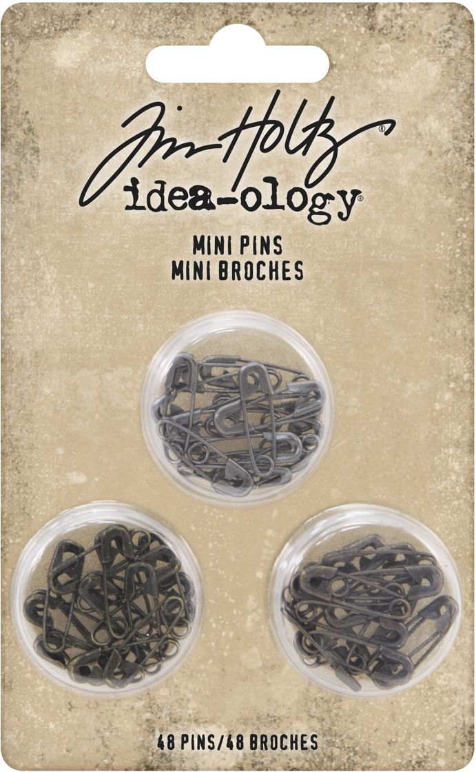 Tim Holtz Mini Safety Pins