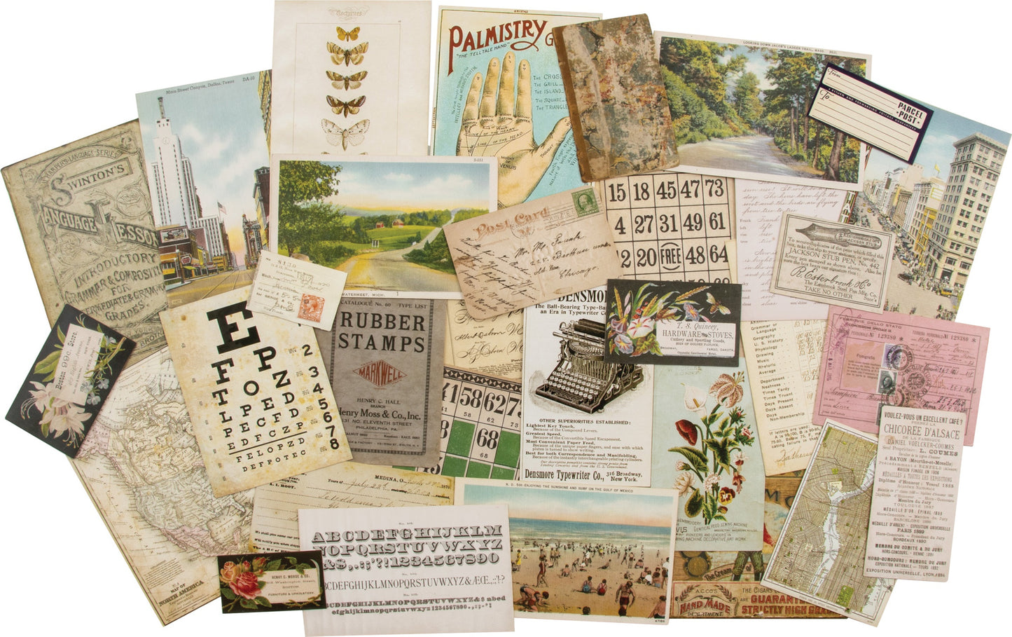 Tim Holtz Layers Remnants 33/Pkg