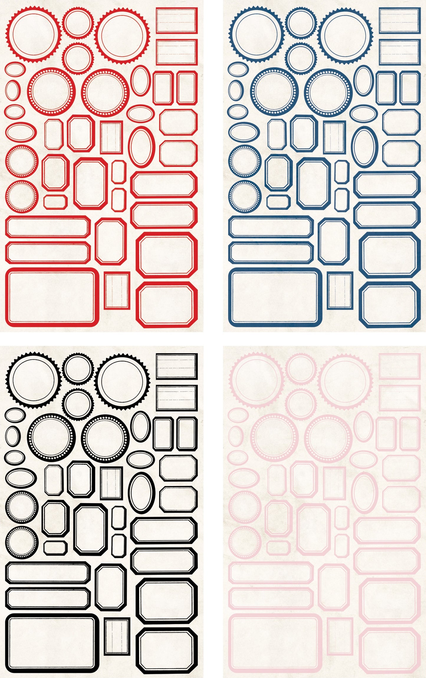 Idea-Ology Classic Label Stickers