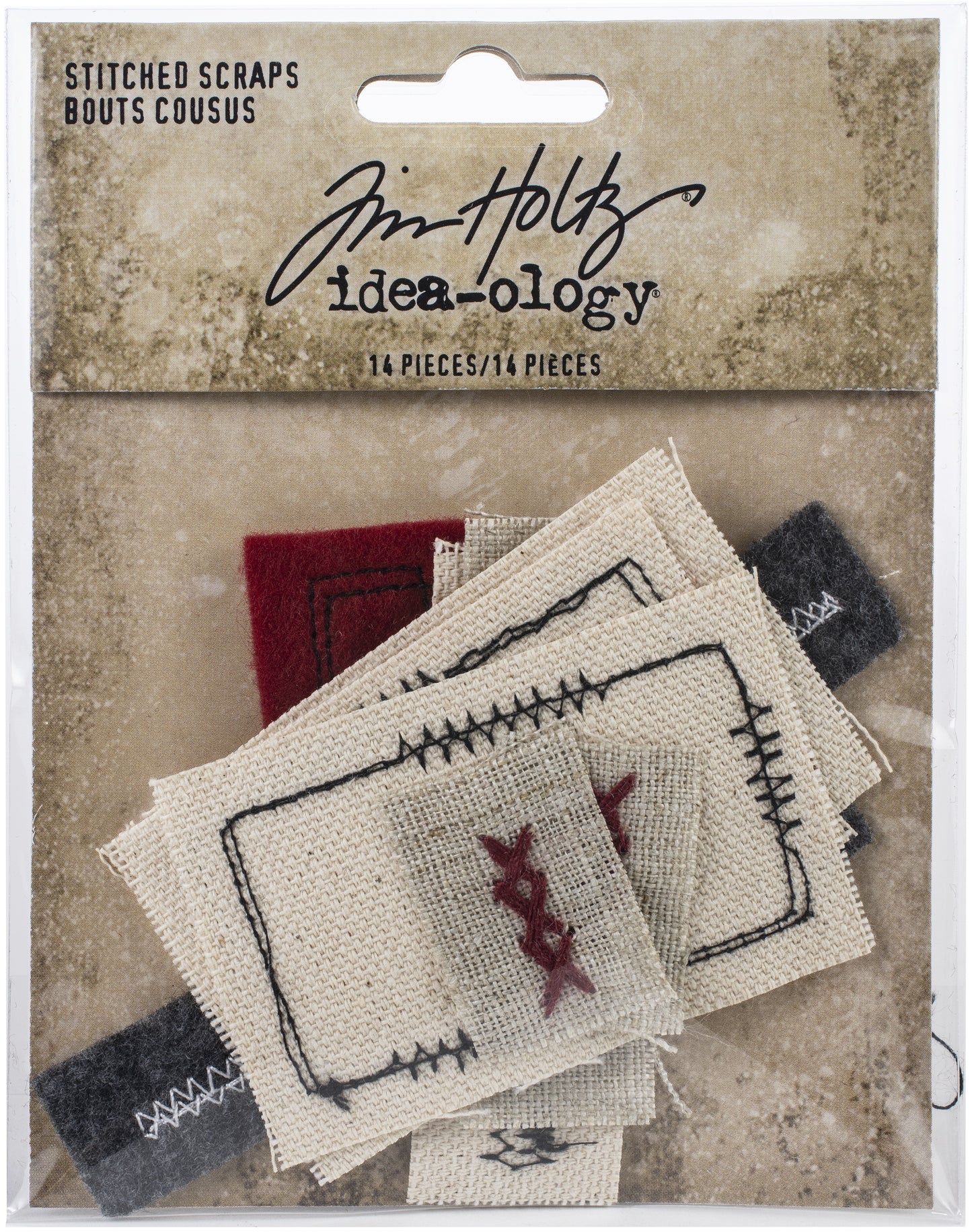 Tim Holtz Idea-Ology Stitched Scraps