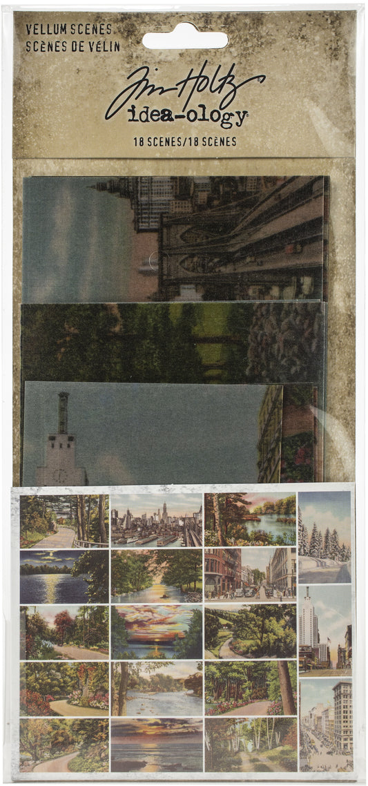 Tim Holtz Vellum Scenes