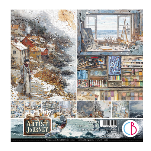 Ciao Bella An Artist Journey 8 x 8 Paper Pad