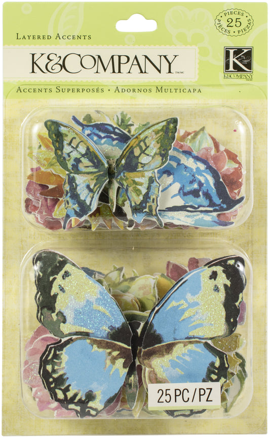 K & Company Watercolor Layered Accents