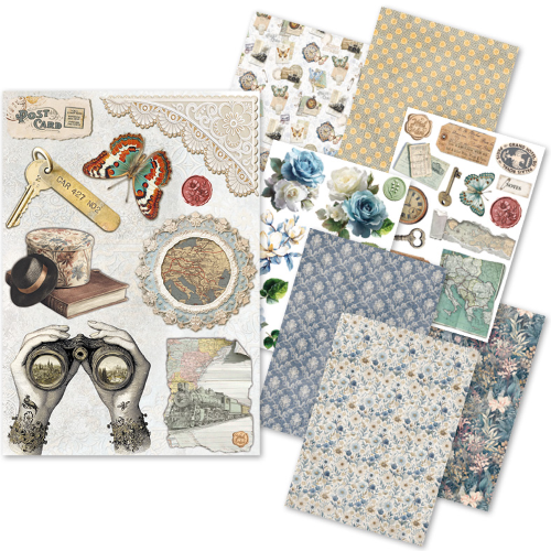 Ciao Bella Mixed Media Rice Paper A5 Sets