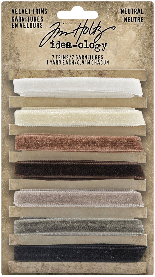 TH94114 Idea-Ology Velvet Trims 7/Pkg