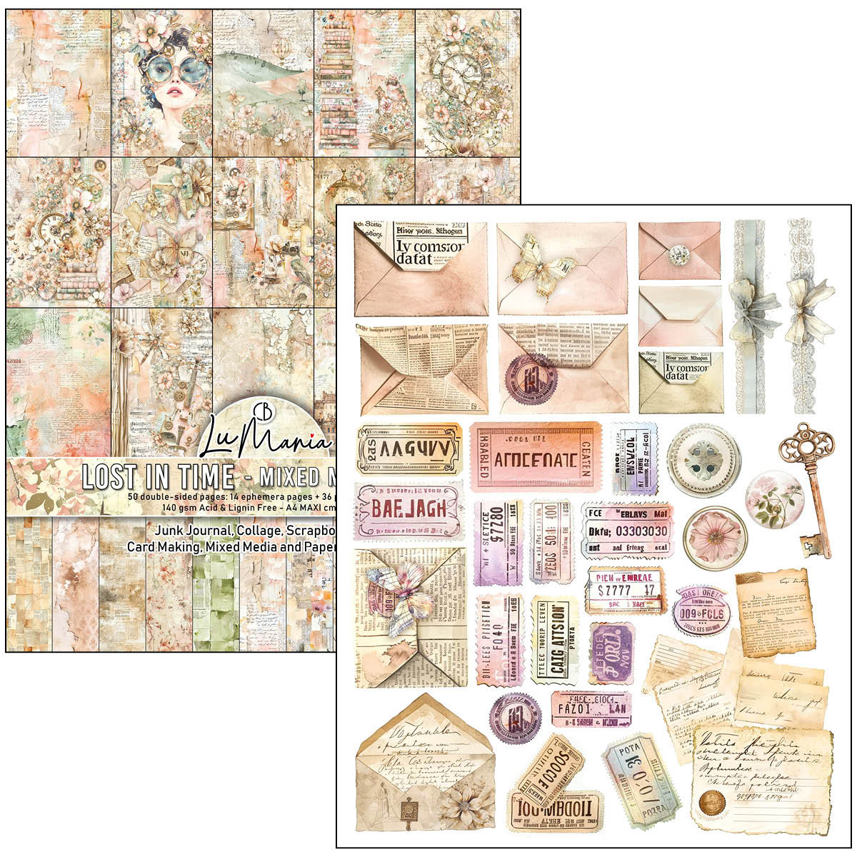 Ciao Bella Lost in Time - Mixed Media Book