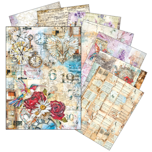 Ciao Bella Mixed Media Rice Paper A5 Sets