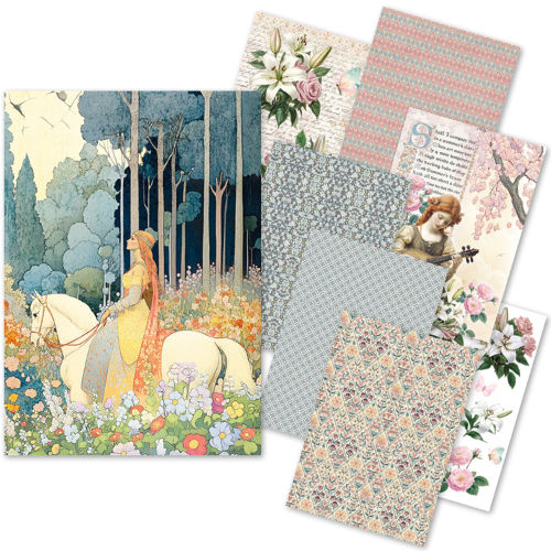 Ciao Bella Mixed Media Rice Paper A5 Sets