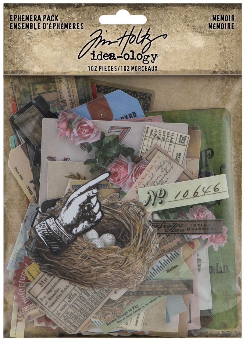 Tim Holtz Ephemera Memoir
