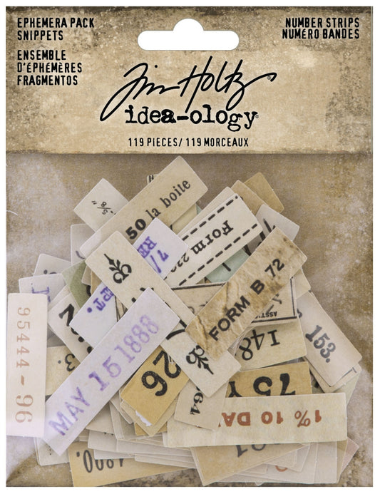 Tim Holtz Ephemera Snippets
