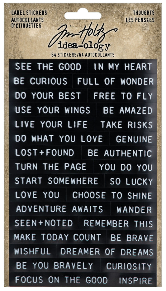 Tim Holtz Label Stickers