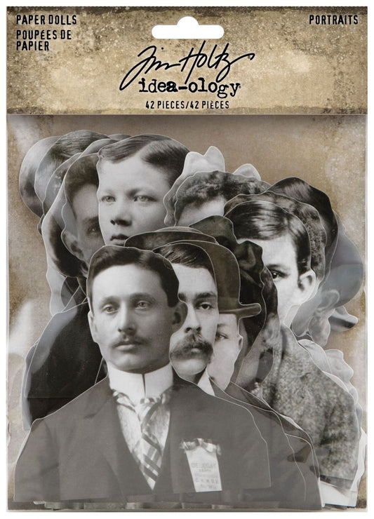 Tim Holtz Paper Dolls Portraits