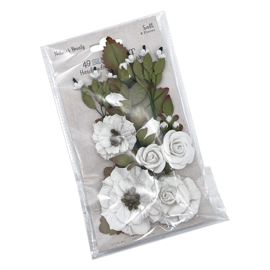 49 and Market Nature's Bounty Handmade Paper Flowers Salt