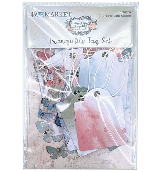 Vintage Artistry Tranquility Tag Set