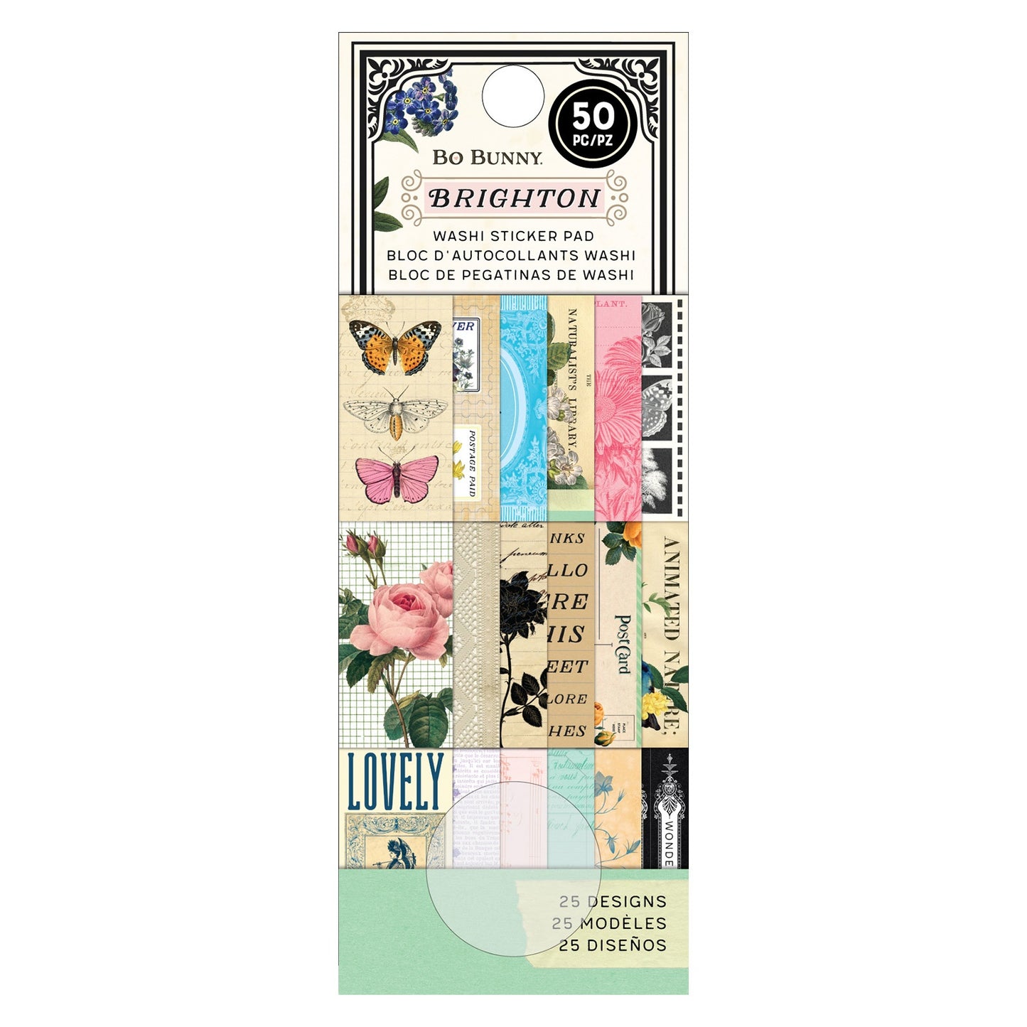 BoBunny Brighton Washi Sticker Pad