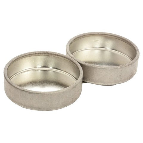 Metal Double Open Palette Cups