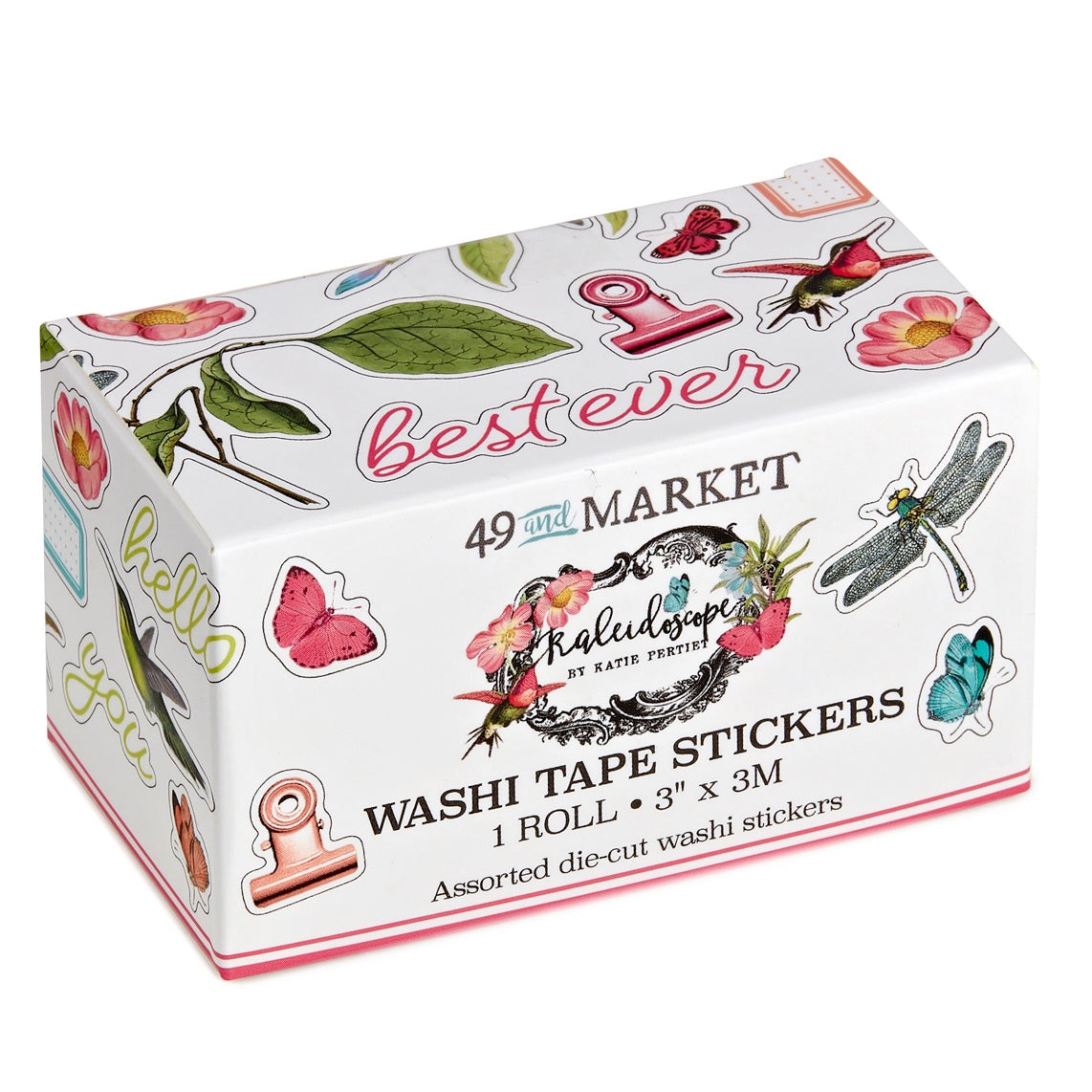 49 and Market Washi Tape Sticker Roll Kaleidoscope