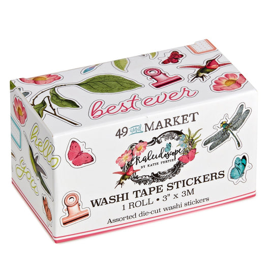 49 and Market Washi Tape Sticker Roll Kaleidoscope