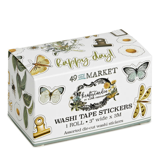 49 and Market Washi Sticker Roll Krafty Garden