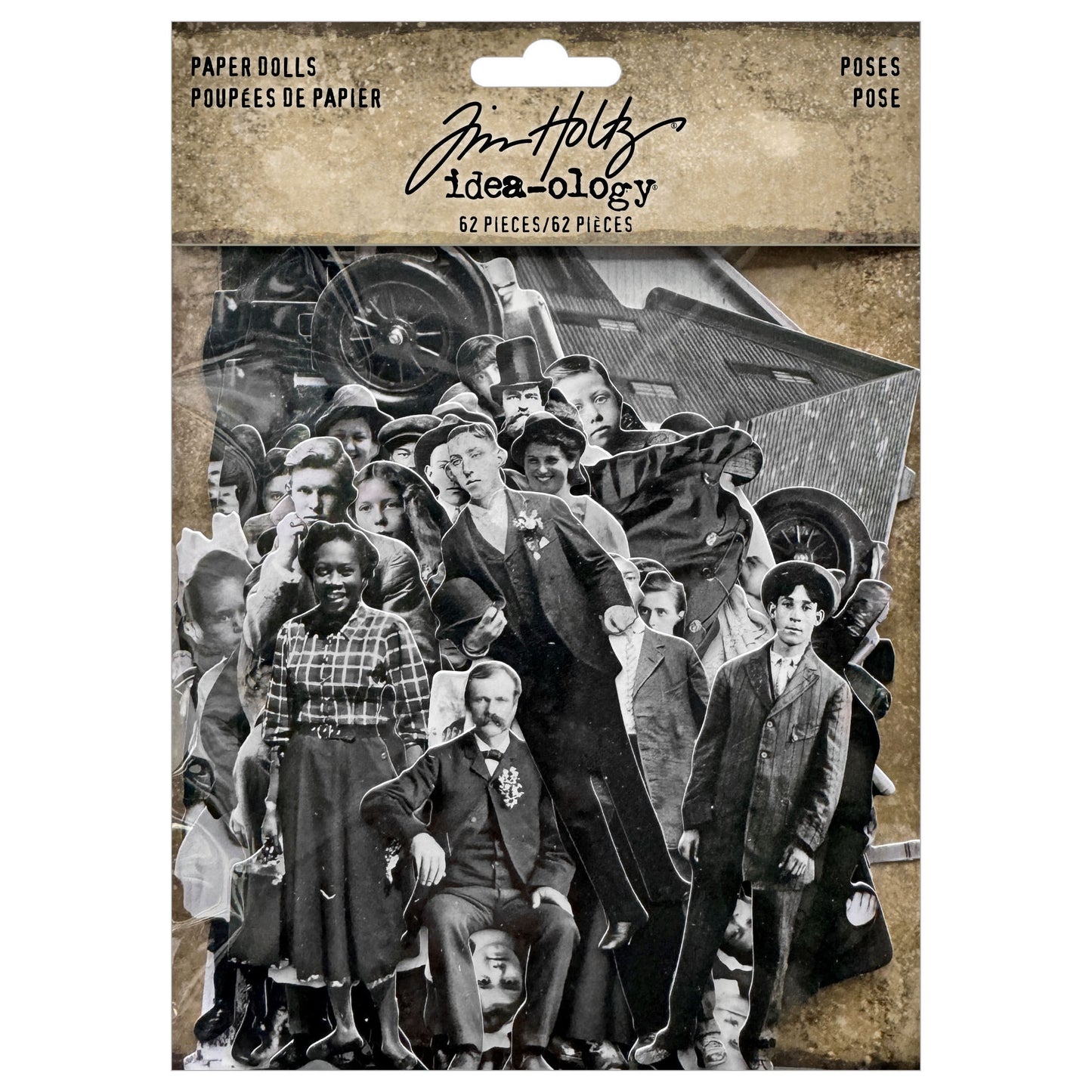 Tim Holtz Idea-ology Paper Doll Poses
