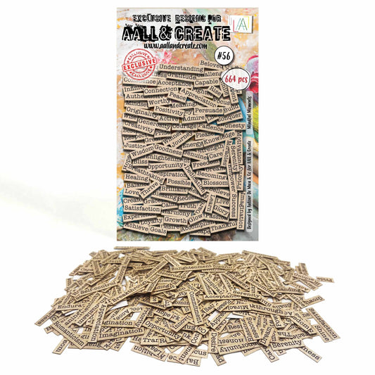 AALL & Create  Ephemera Words Mindful Moments