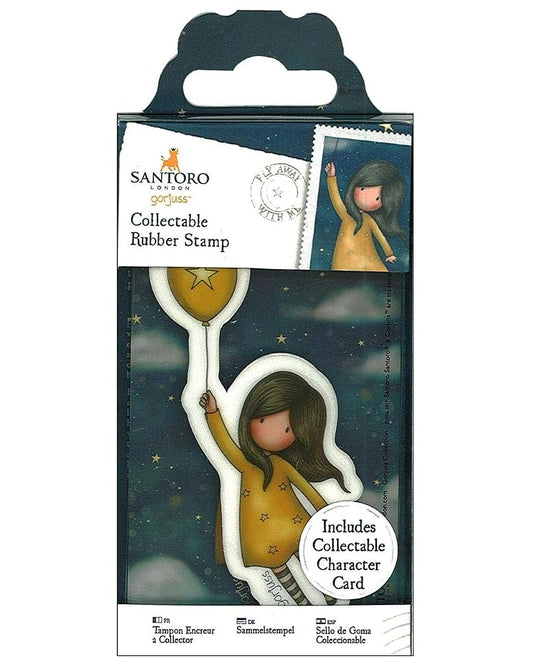 Santoro Collectable Rubber Stamp Fly Away With Me