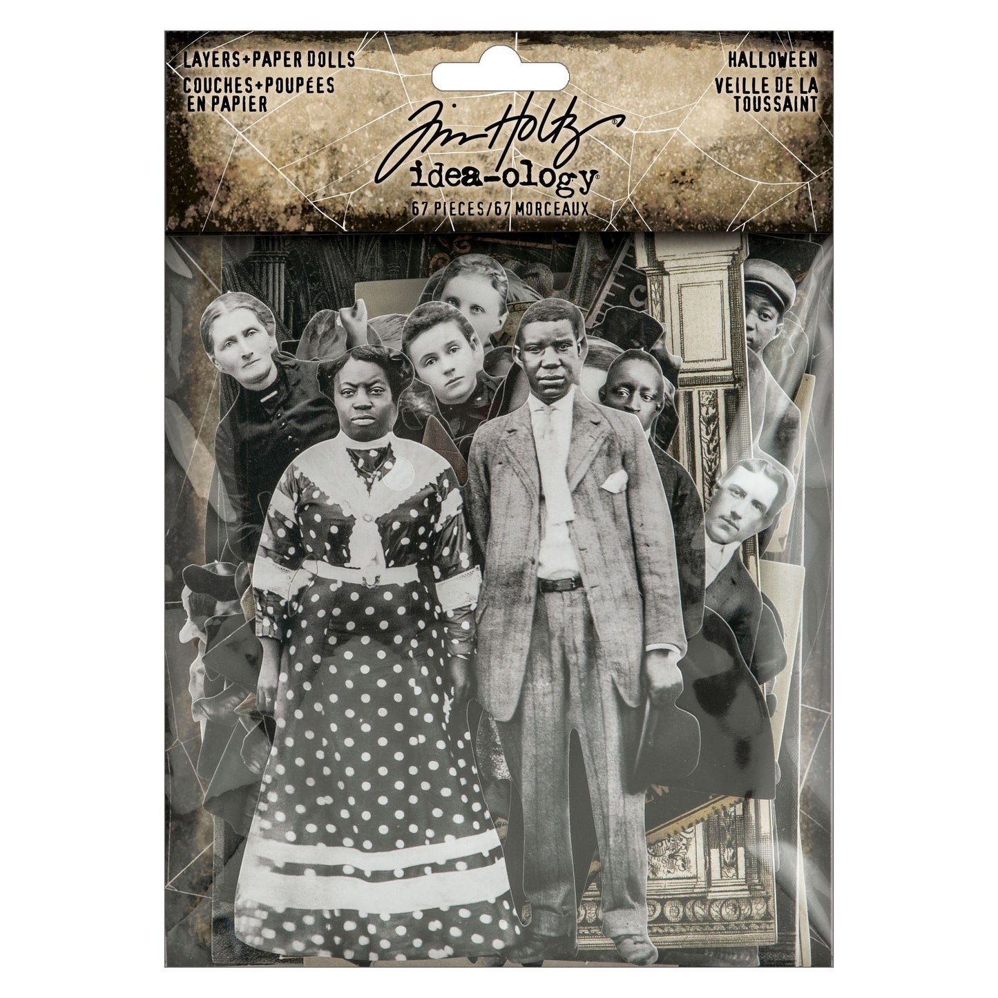 TH94441 Tim Holtz Idea-ology Layers & Paper Dolls Halloween