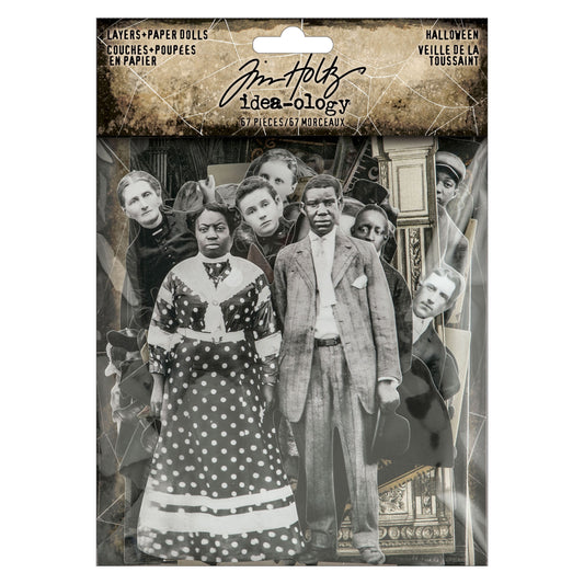 TH94441 Tim Holtz Idea-ology Layers & Paper Dolls Halloween