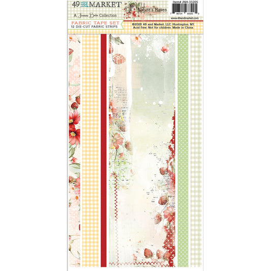 Nature's Haven Fabric Strips Tape Set
