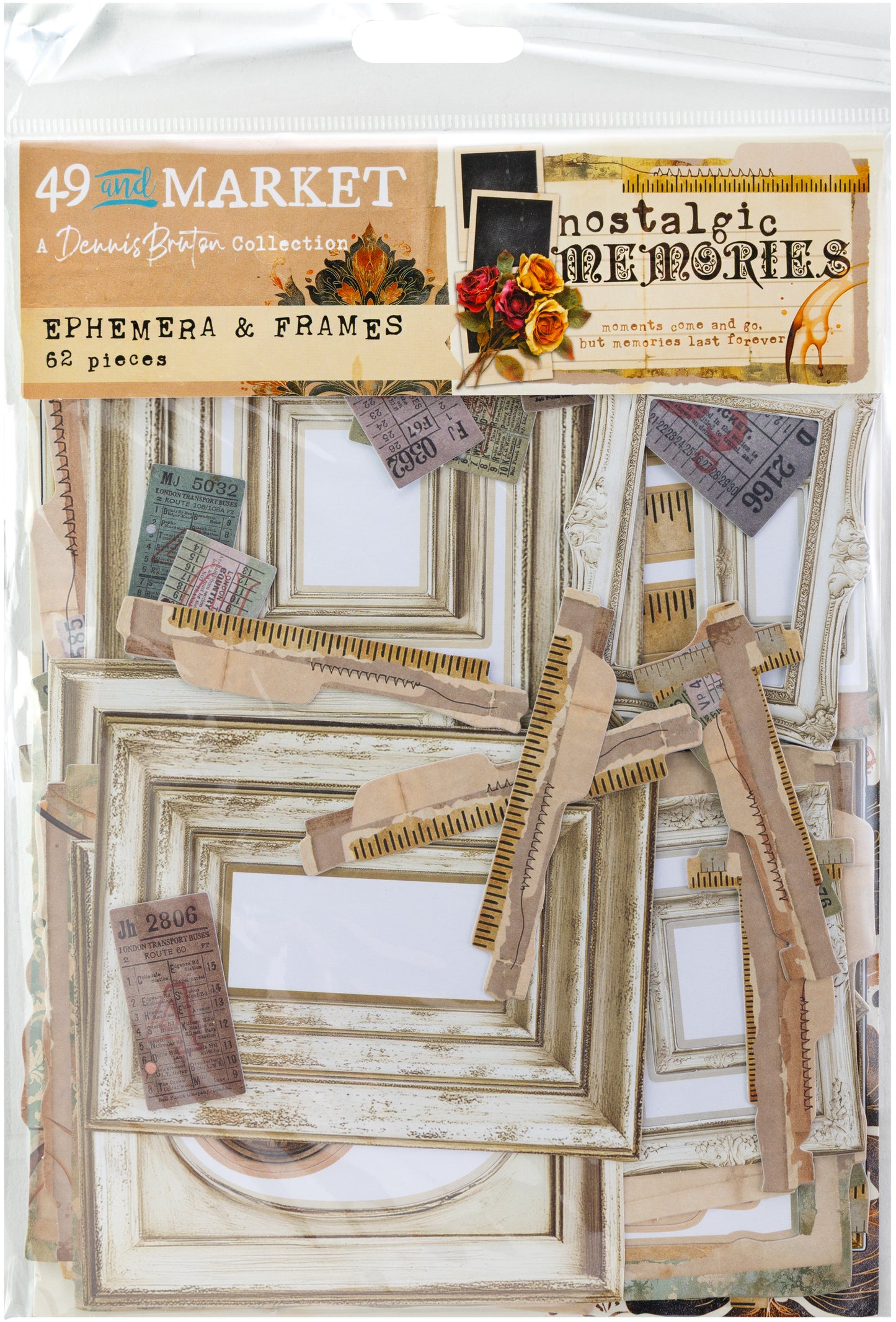 49 and Market Nostalgic Memories Ephemera and Frames
