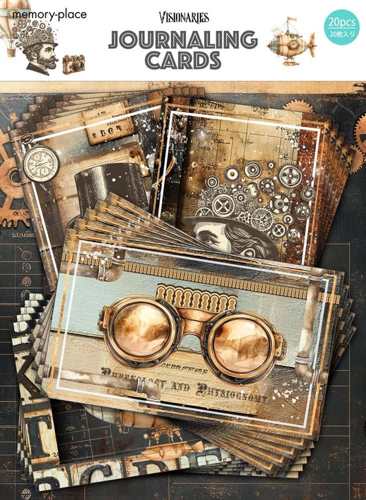 Memory Place Journal Card Pack 20/Pkg Visionaries