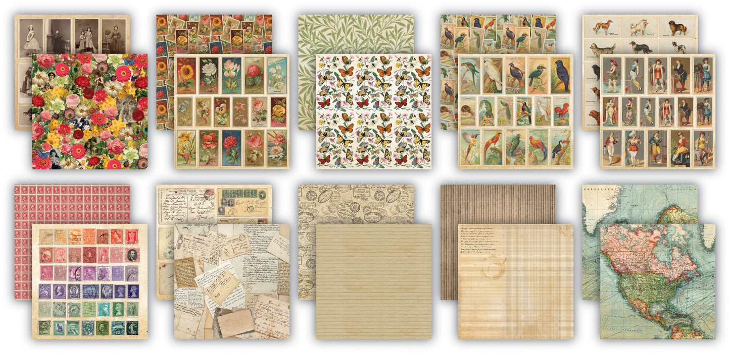 Craft Consortium Double-Sided Paper Pad 6"X6" 40/Pkg