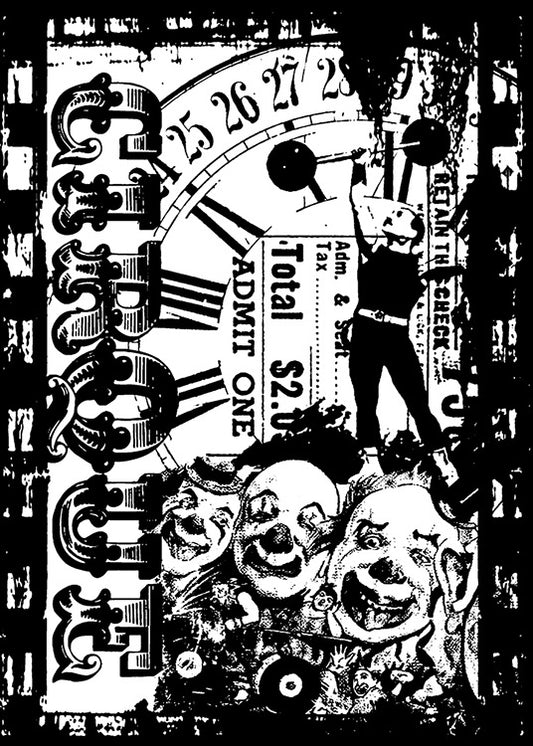 Tim Holtz Cling Stamps 2.5"X3.5"